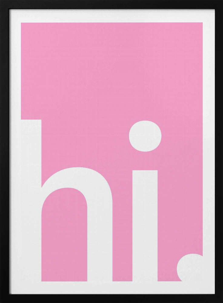 Pink Greeting | Poster