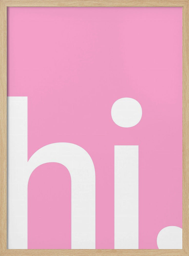 Pink Greeting | Poster