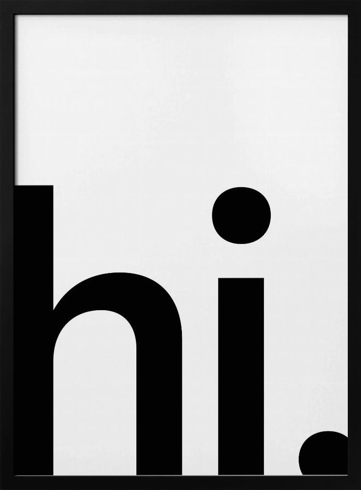 Gedurfd minimalisme | Poster