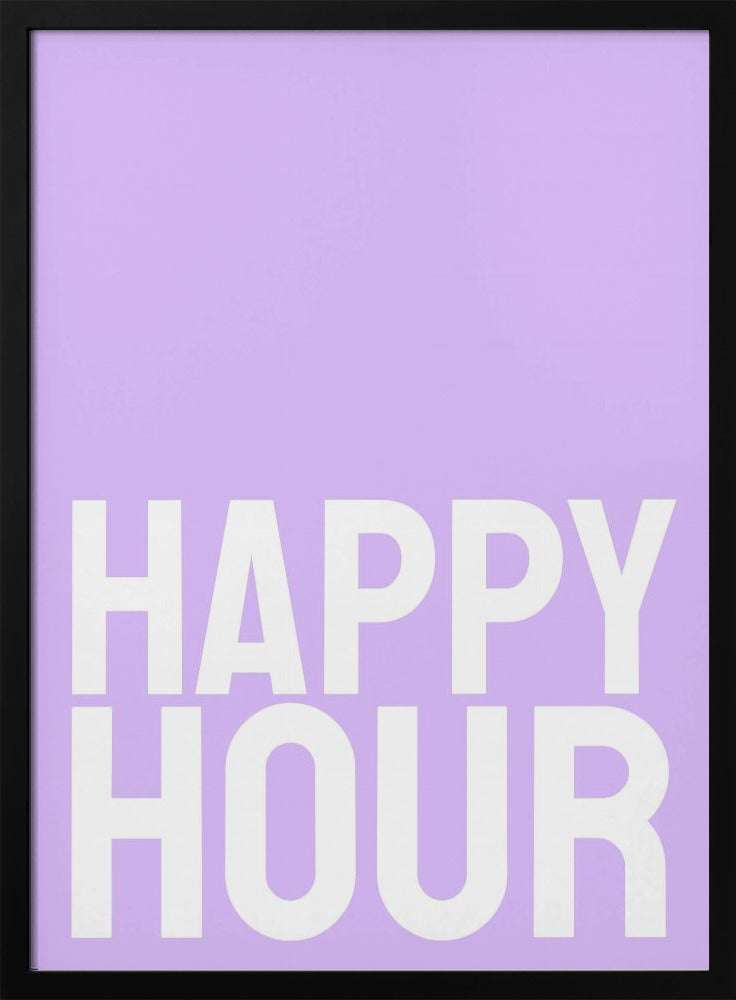 Cheerful Lavender Vibes | Poster