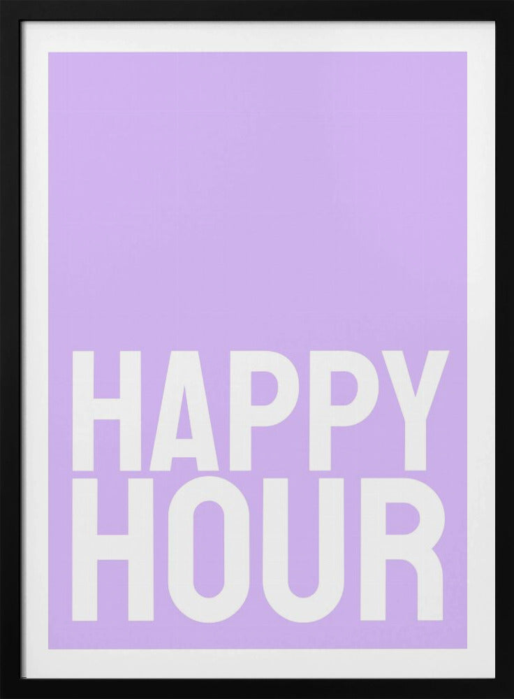 Cheerful Lavender Vibes | Poster