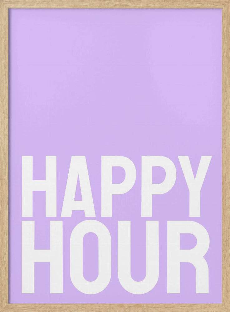 Cheerful Lavender Vibes | Poster