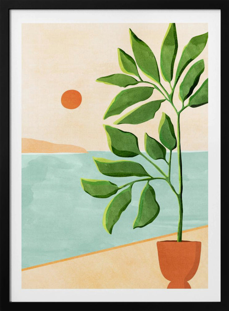 Ontsnap naar de kust | Poster