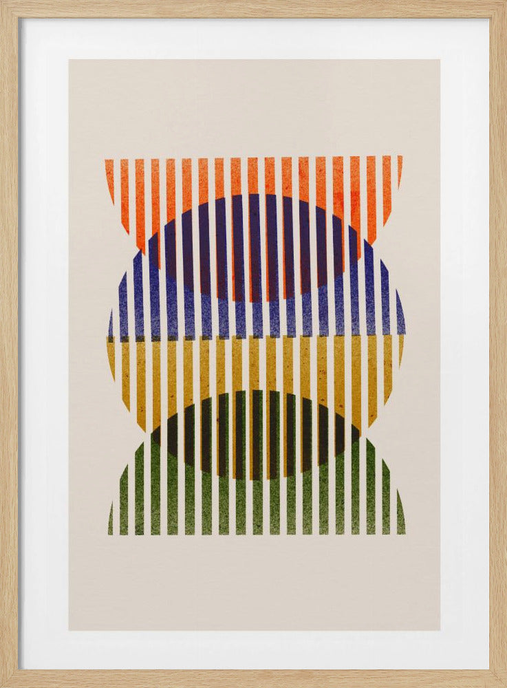 Gestreept Spectrum | Poster