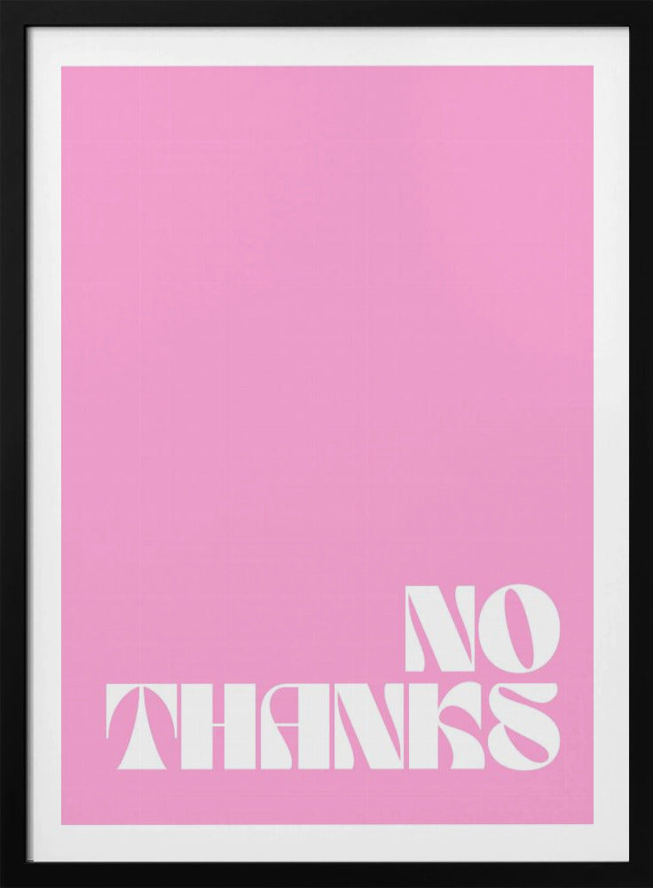 Not Interested | Poster