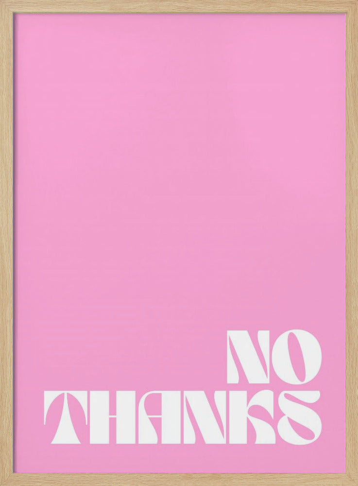 Not Interested | Poster