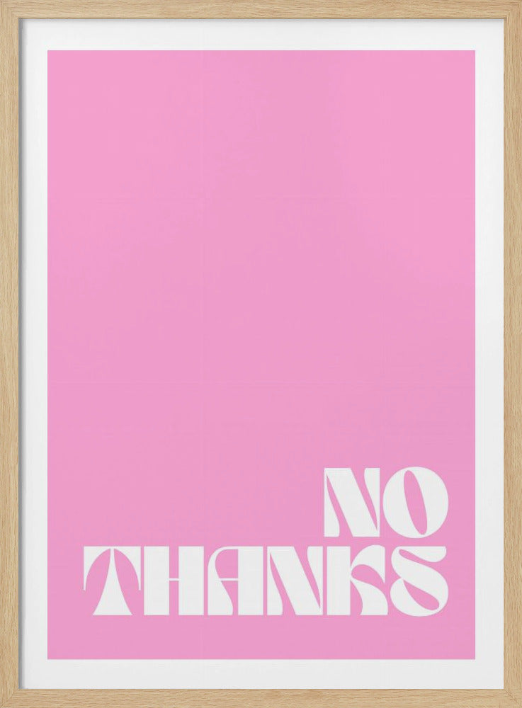 Not Interested | Poster