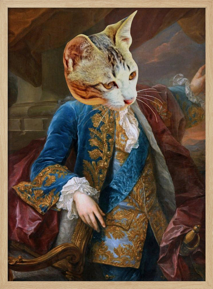 Koninklijke kattenhouding | Poster
