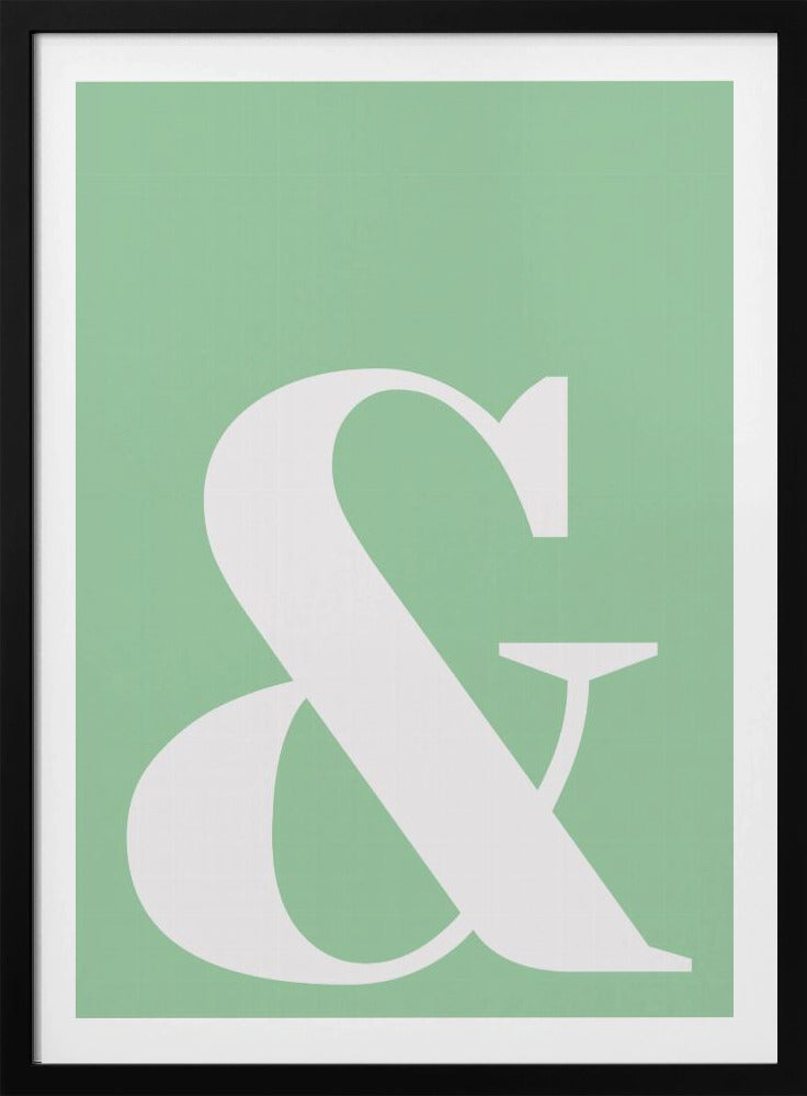 Ruime ampersand | Poster