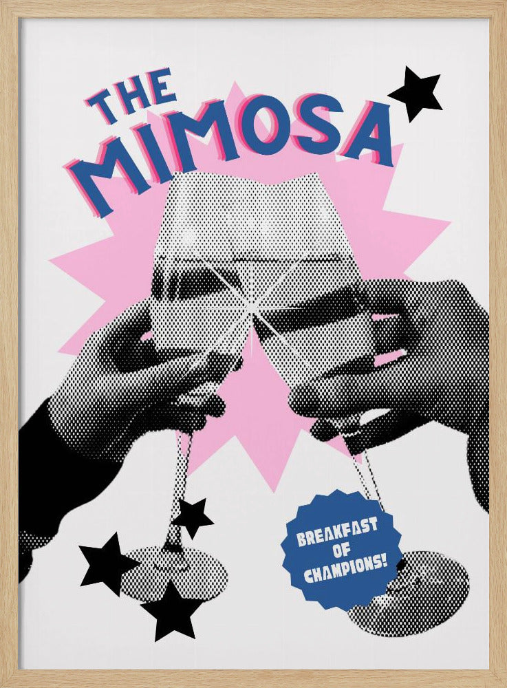 Proost op Mimosas | Poster