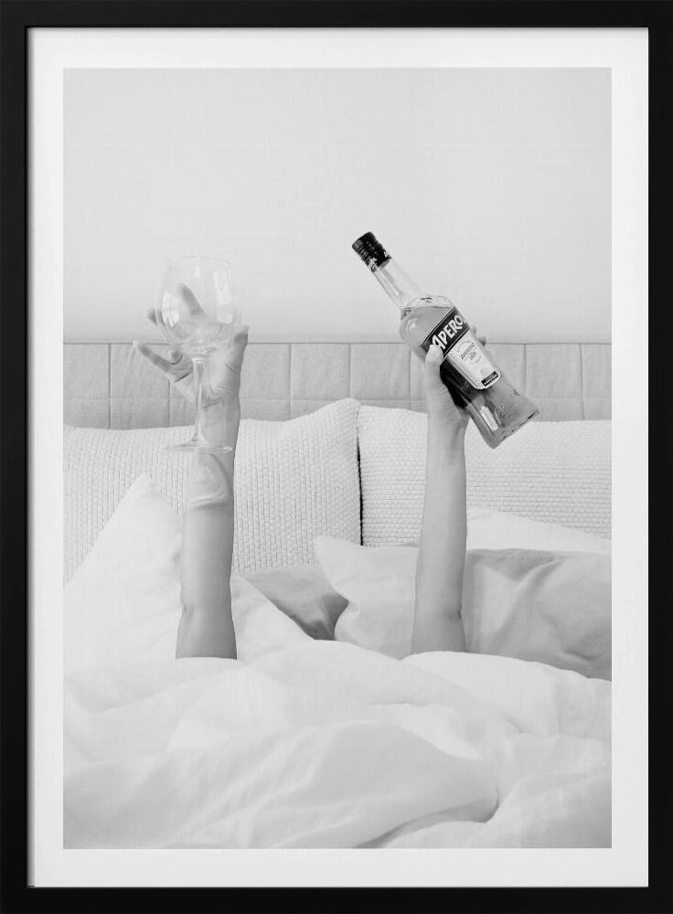 Aperol In Bed Low Key | Poster