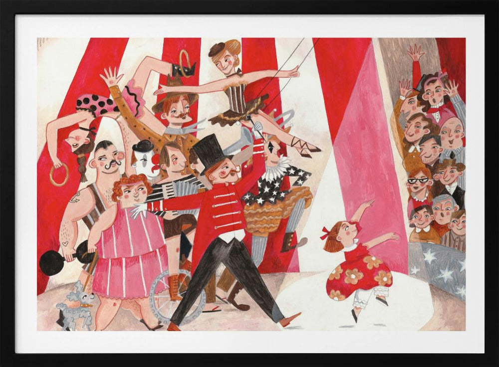 Circus in de stad | Poster