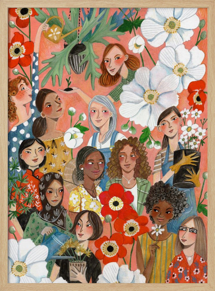 Internationale Vrouwen | Poster