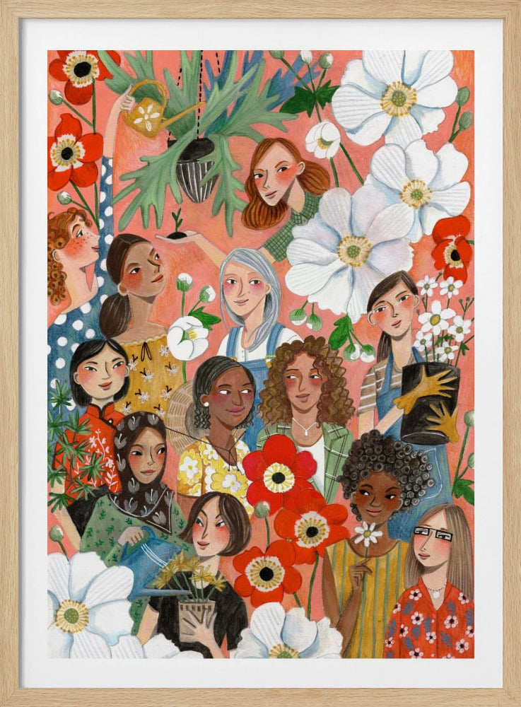 Internationale Vrouwen | Poster