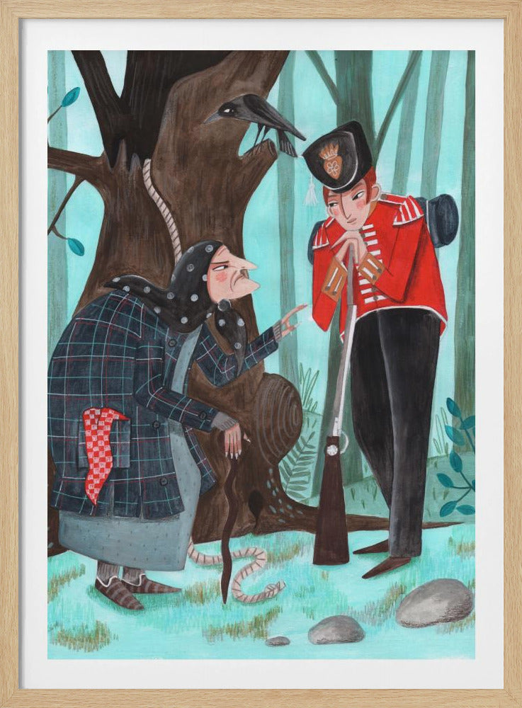 Sprookjessoldaat en de heks | Poster