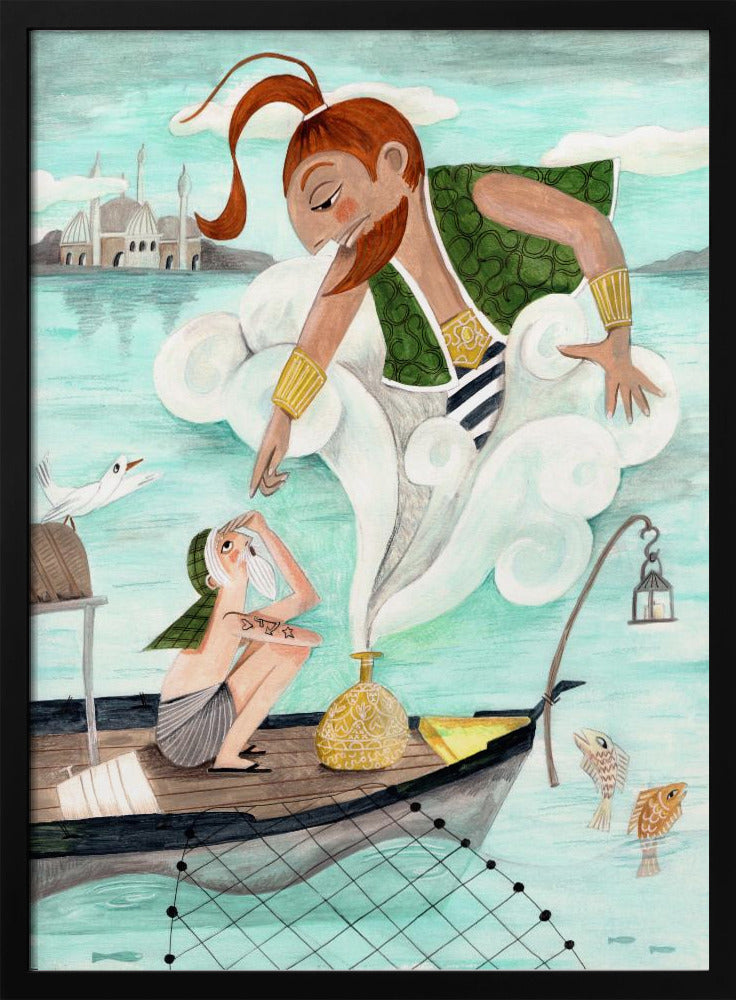 The Fisherman and the Jinni | Poster