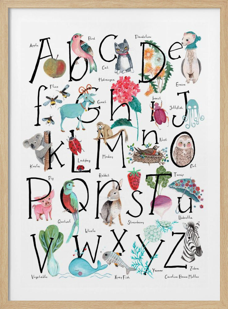 ABC illustration | Poster