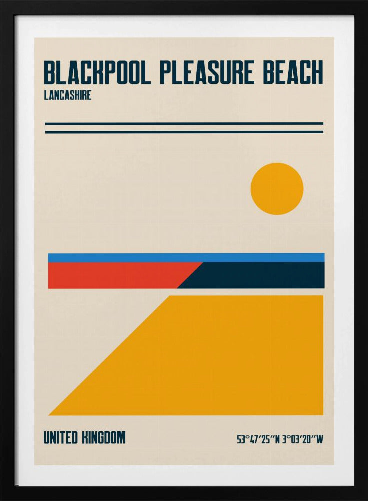 Reisposter van Blackpool Pleasure Beach | Poster