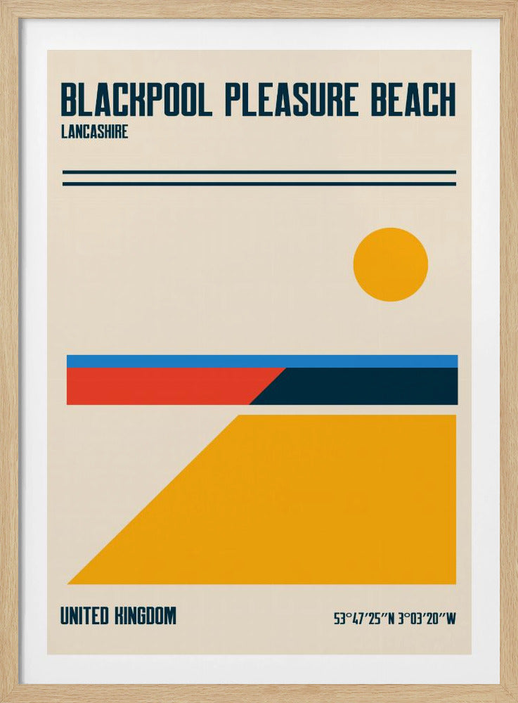Reisposter van Blackpool Pleasure Beach | Poster
