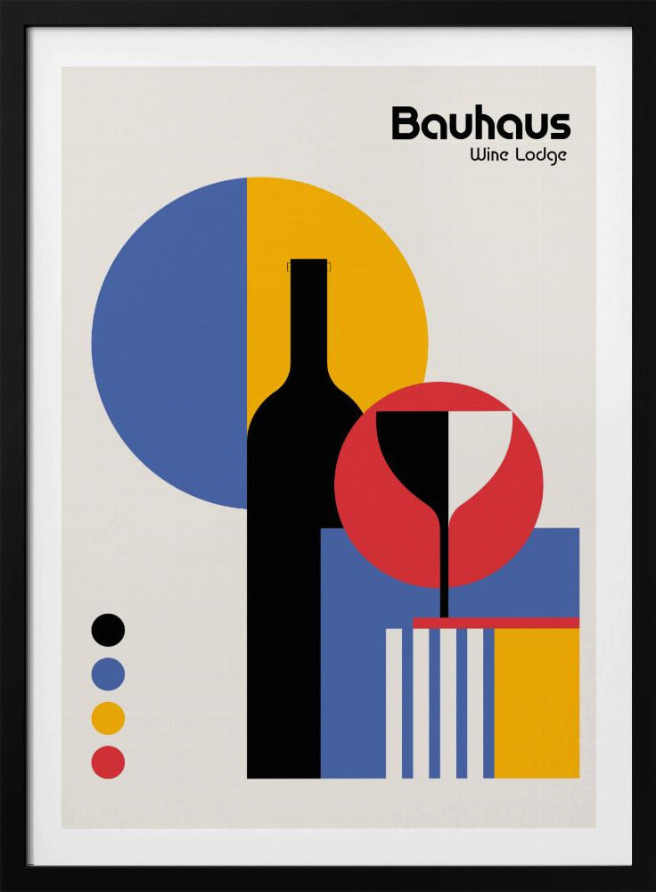 Bauhaus Wijnhuis | Poster