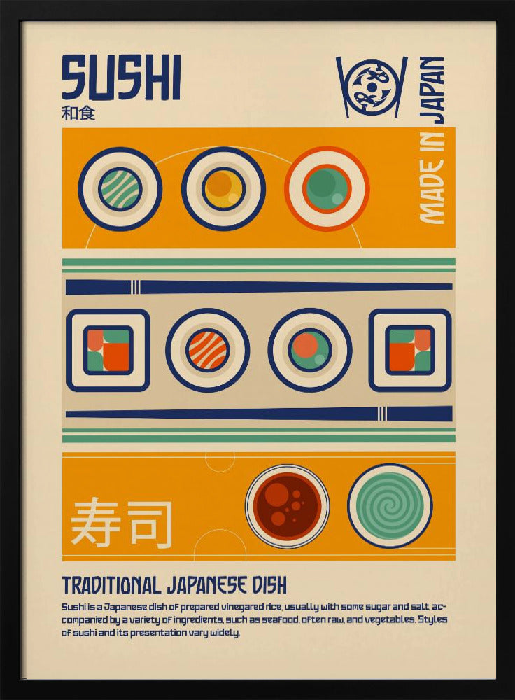 Sushi Japans eten print | poster