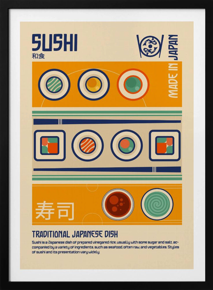 Sushi Japans eten print | poster