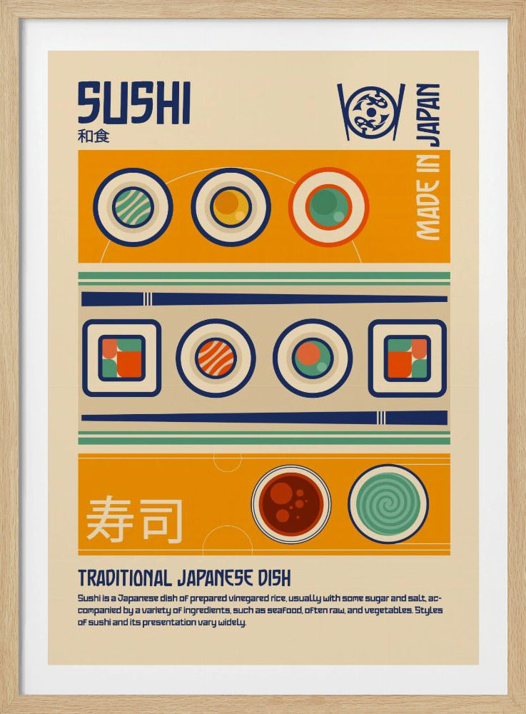 Sushi Japans eten print | poster