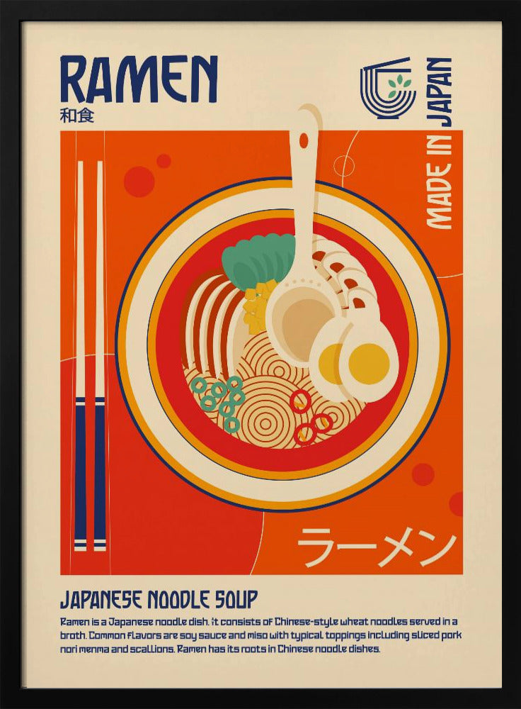 Ramen Japans eten Print | Poster