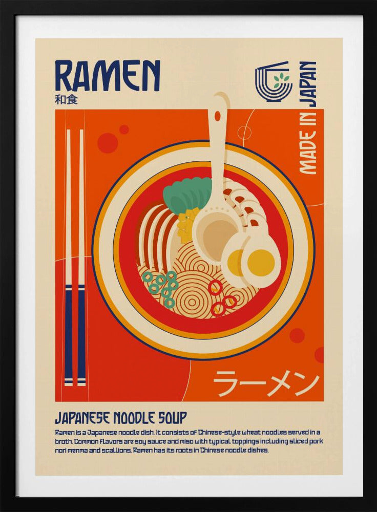 Ramen Japans eten Print | Poster