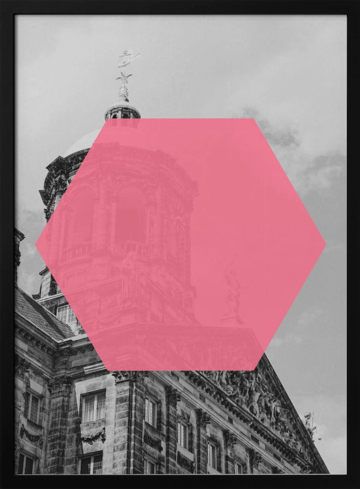 Hexagon over geschiedenis | Poster