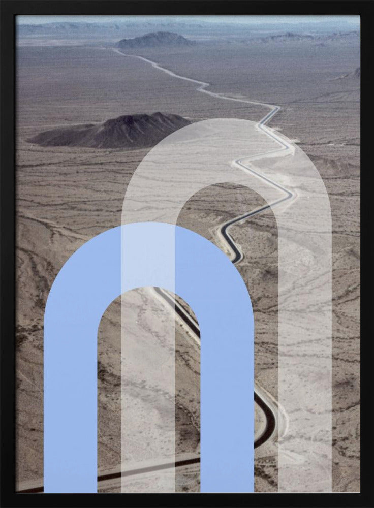 Woestijnbochten | Poster