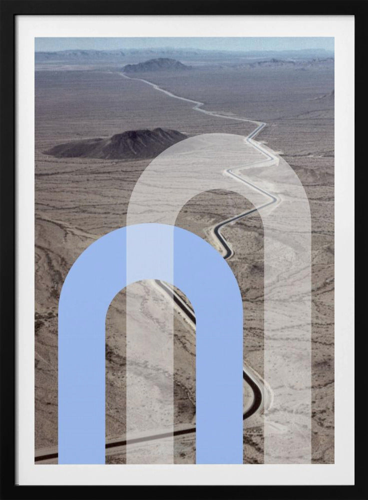 Woestijnbochten | Poster