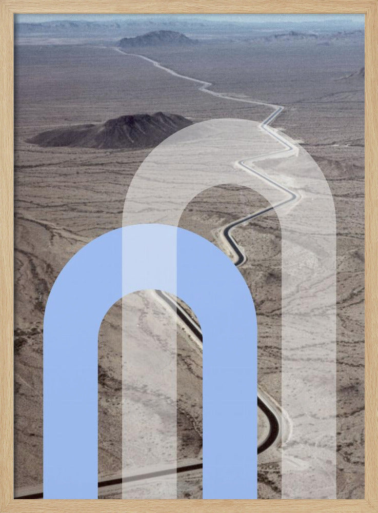 Woestijnbochten | Poster
