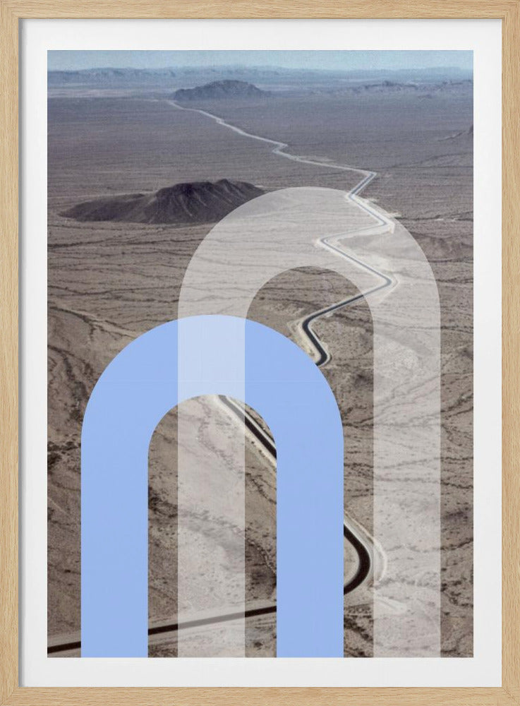 Woestijnbochten | Poster