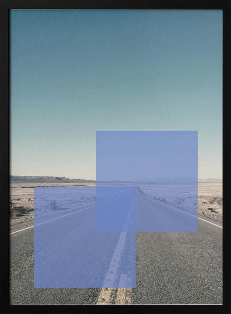 Woestijn Horizon Blokken | Poster