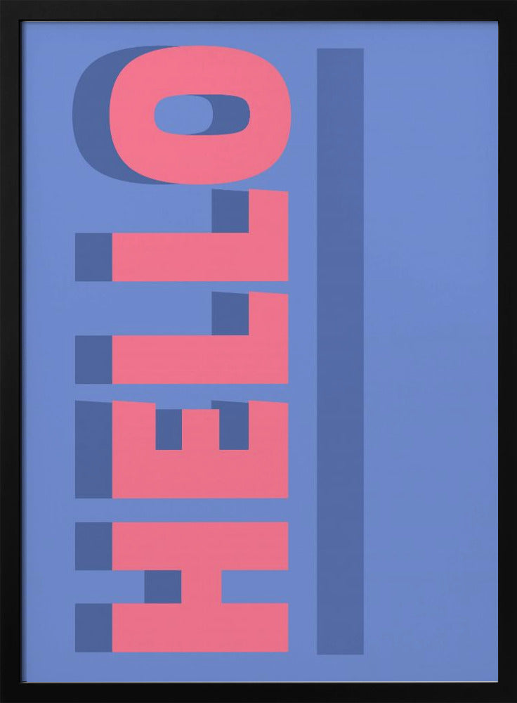 Retro Groet | Poster