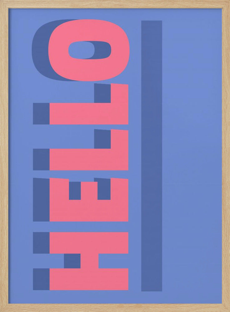 Retro Groet | Poster