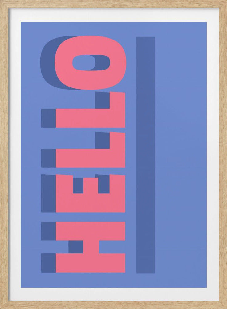 Retro Groet | Poster