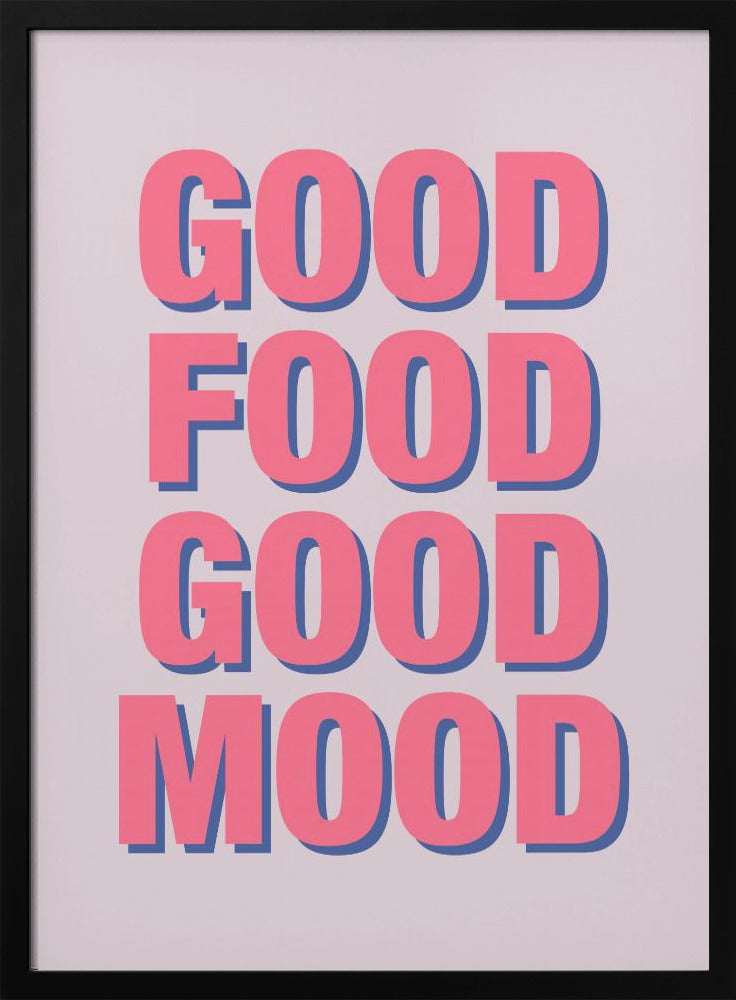 Positieve Vibes Maaltijd | Poster