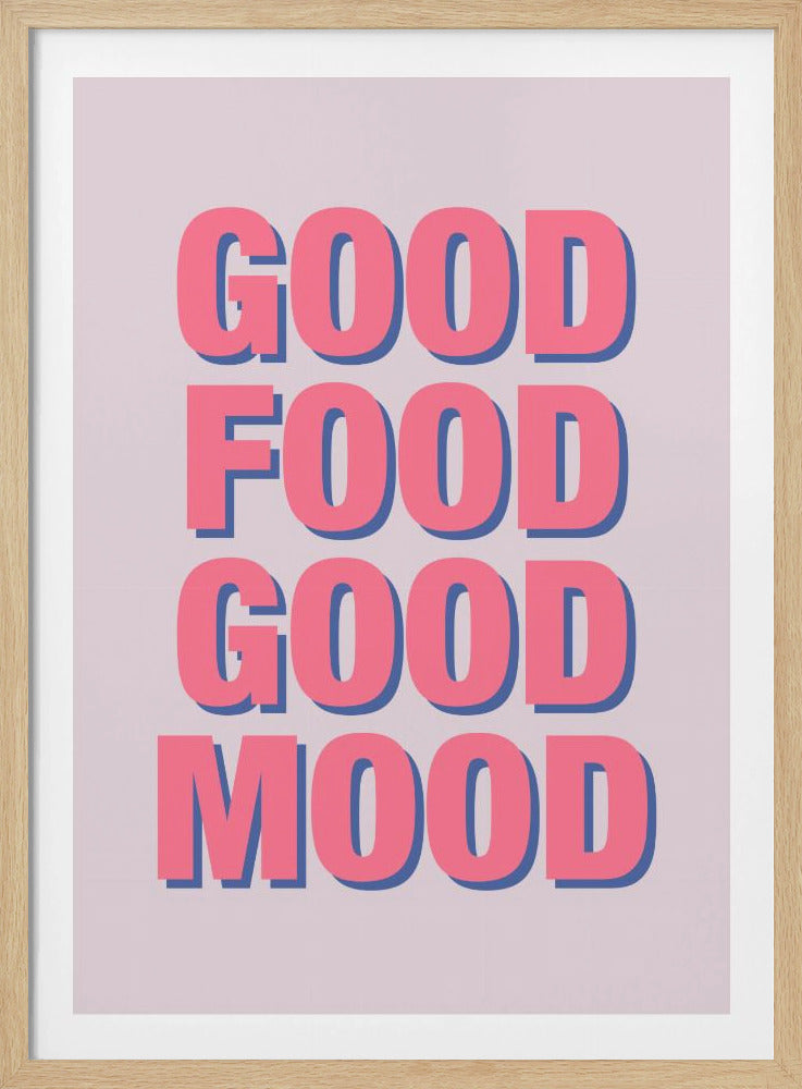 Positieve Vibes Maaltijd | Poster