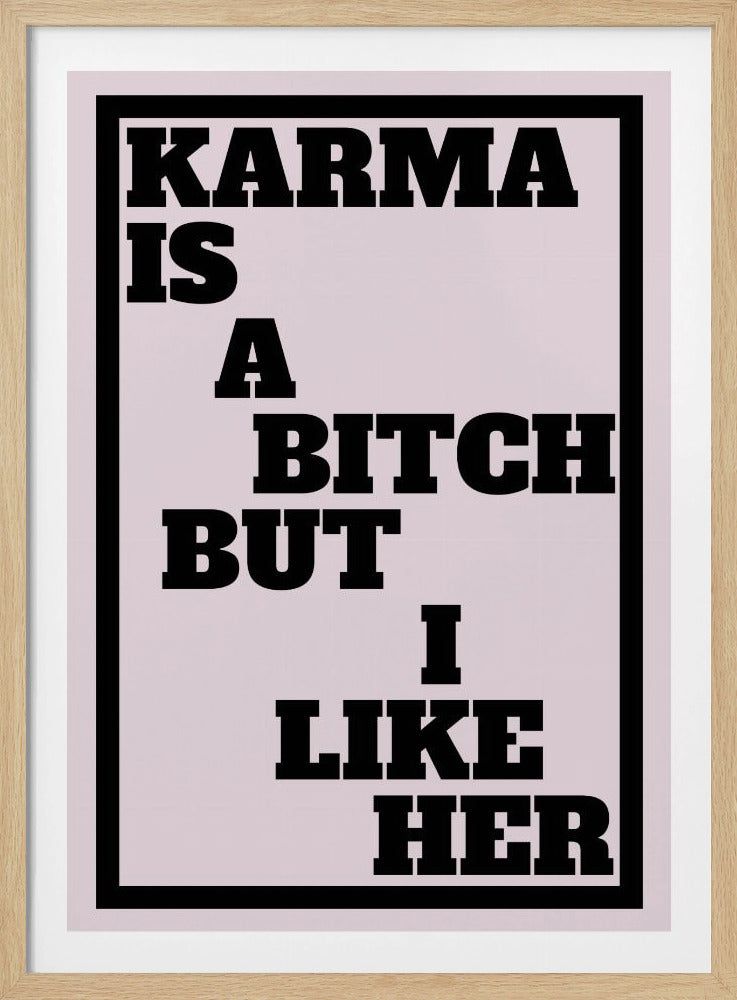 Karma's charme | Poster