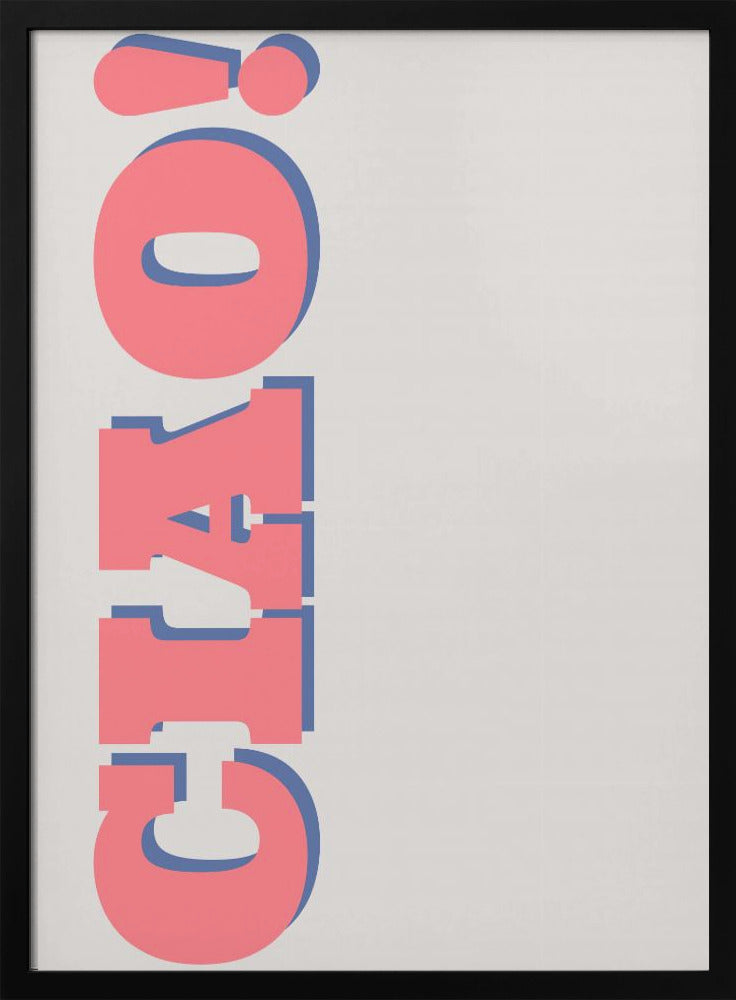 Ciao Kleuren Burst | Poster