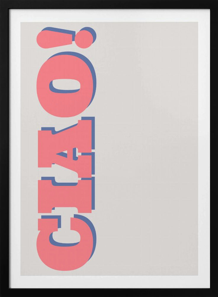 Ciao Kleuren Burst | Poster