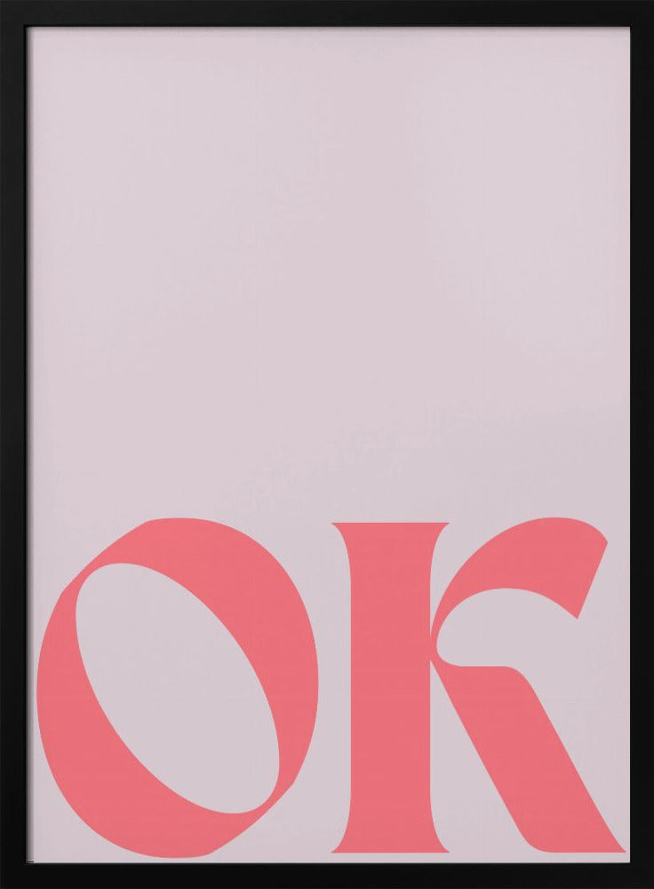 Gedurfd roze | Poster