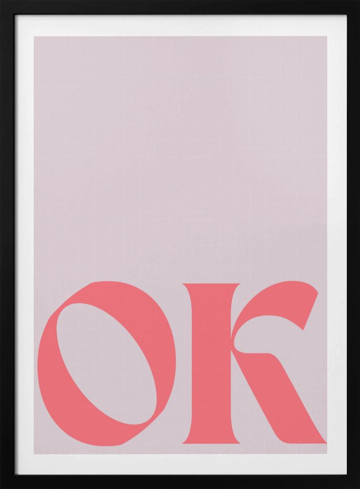 Gedurfd roze | Poster