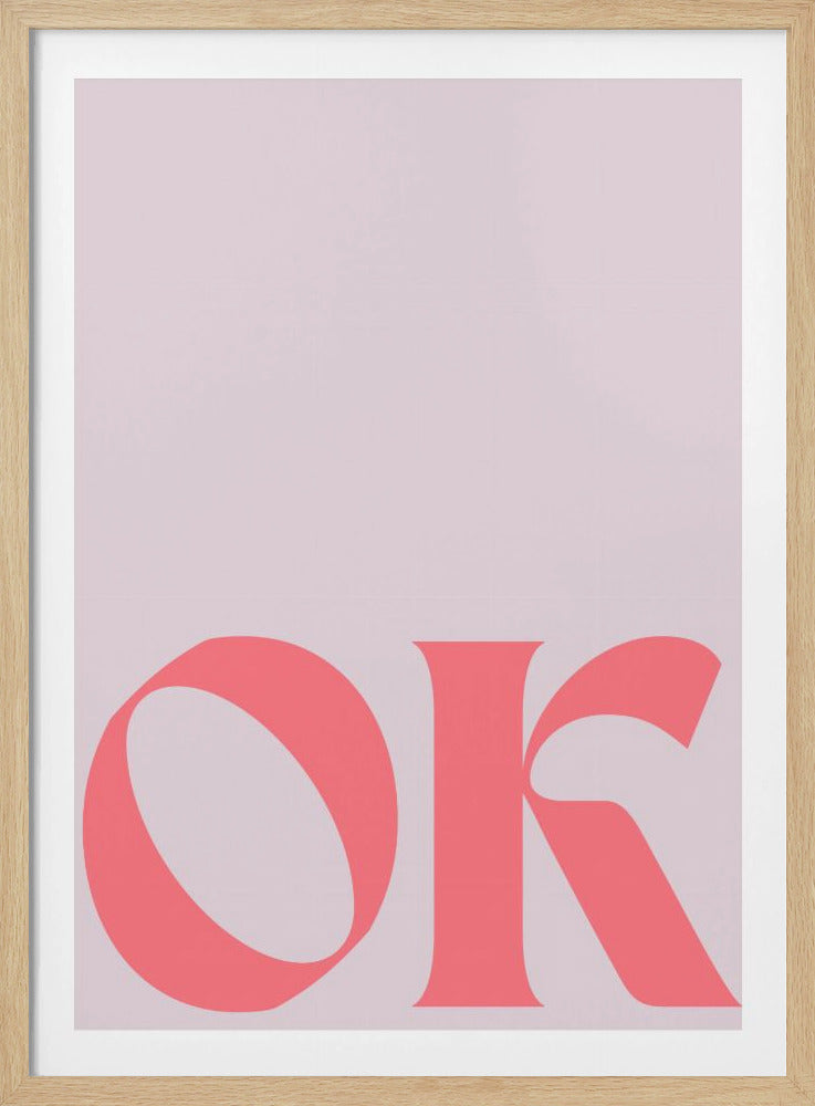 Gedurfd roze | Poster