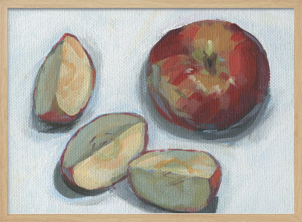 Gesneden appel 8x10 | Poster