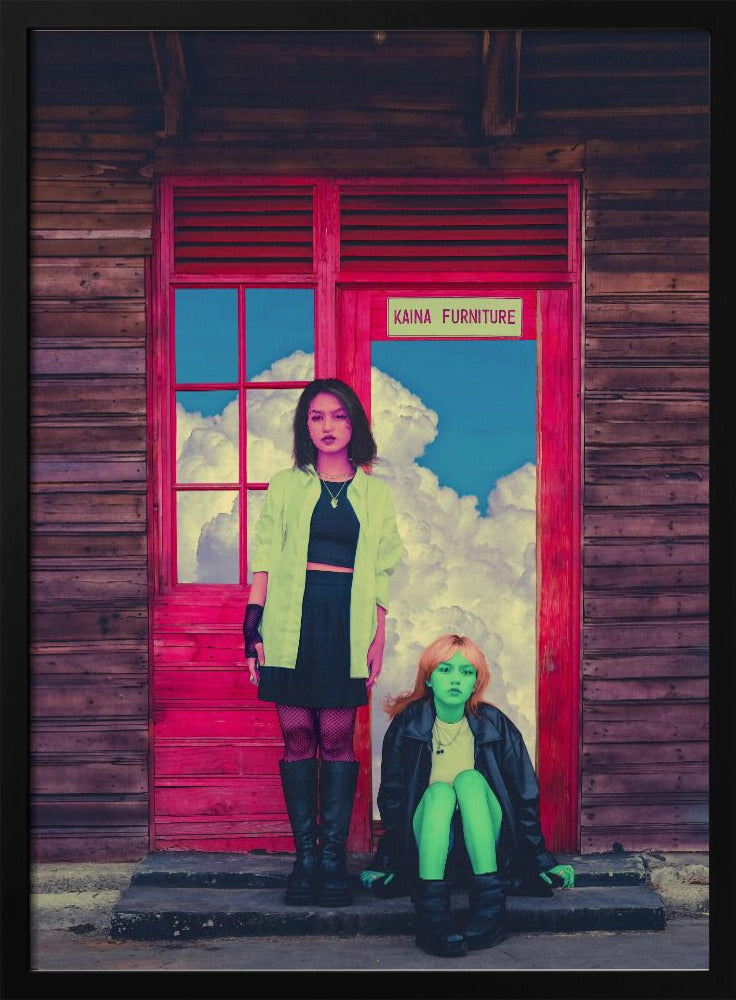 Pink & Green | Poster