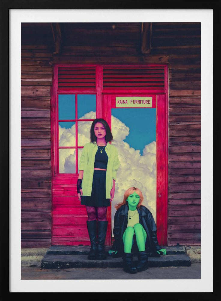 Pink & Green | Poster