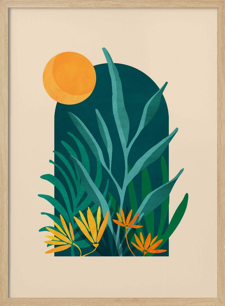 Lunas Mystieke Tuin | Poster